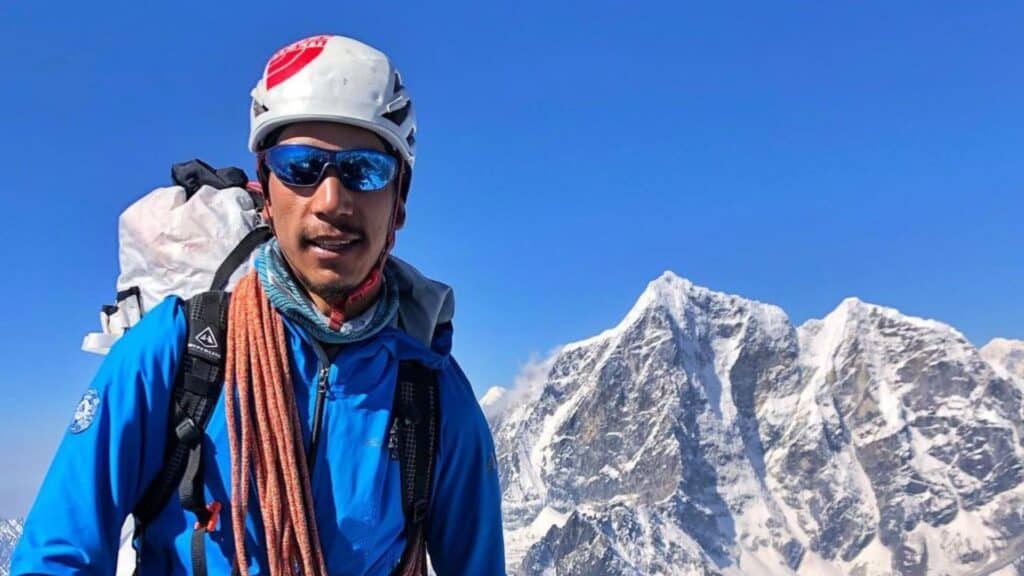 Pemba Gyalje Sherpa. Foto archivio via Instagram Pemba Gyalje Sherpa
