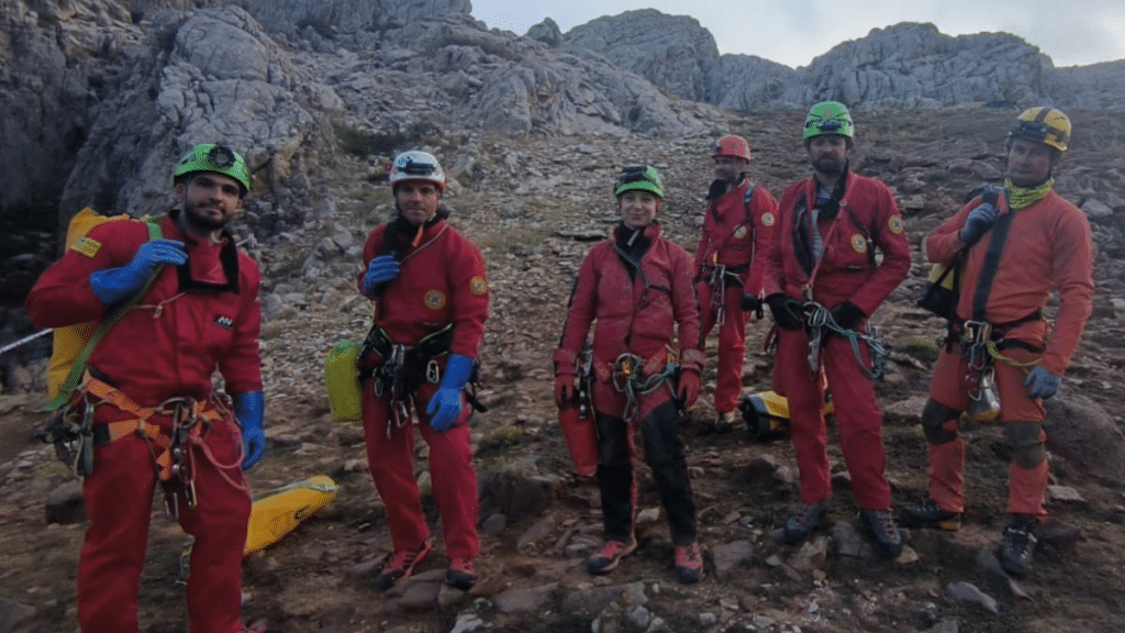 Operatori del CNSAS impegnati in Turchia. Foto CNSAS