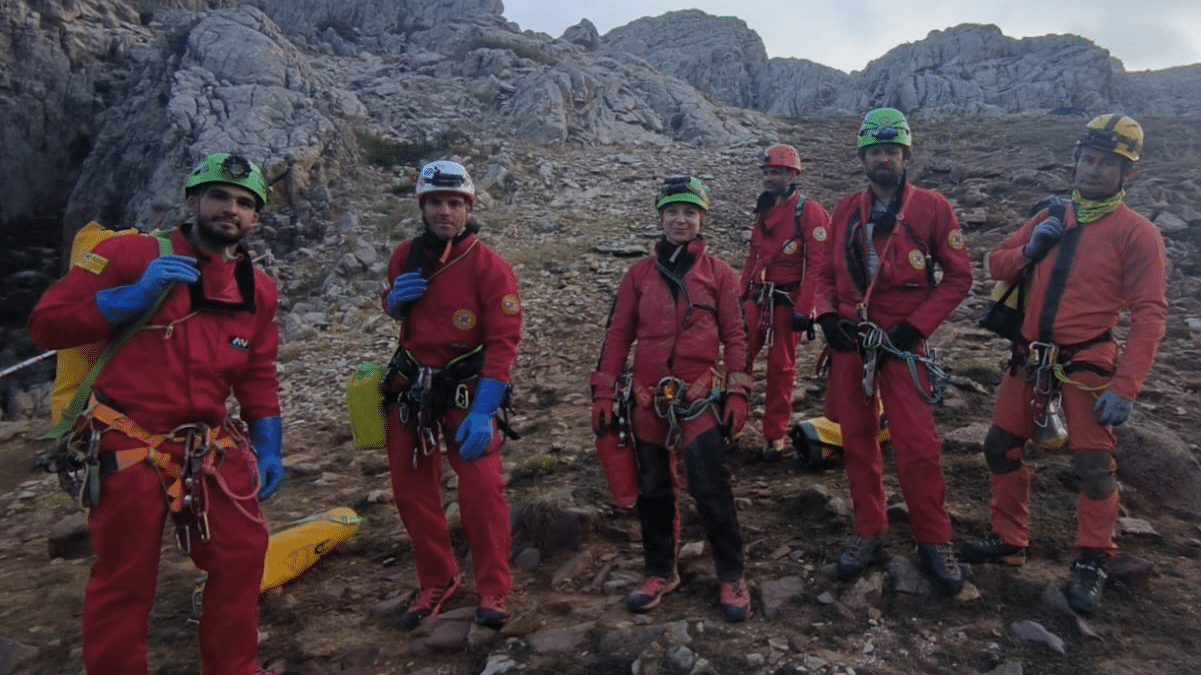 Operatori del CNSAS impegnati in Turchia. Foto CNSAS