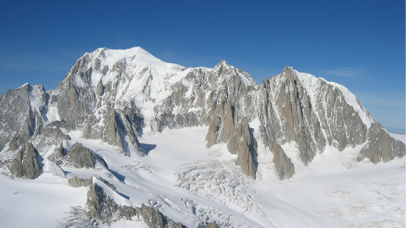 Monte Bianco. foto Wikimedia Commons