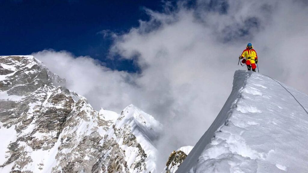 I russi impegnati sul Cho Oyu. Foto dalla spedizione russa