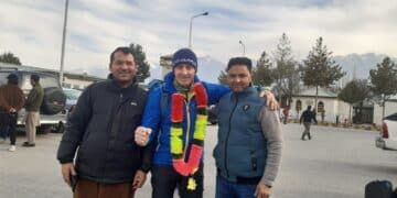 Denis Urubko a Skardu