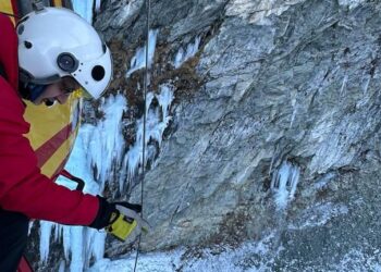 Valanga in Valnontey, cascatista ferito