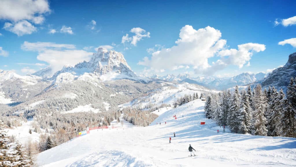 Le piste da sci del Monte Pelmo/Civetta