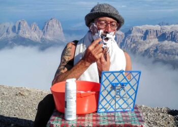 Carlo Budel, la sentinella delle Dolomiti