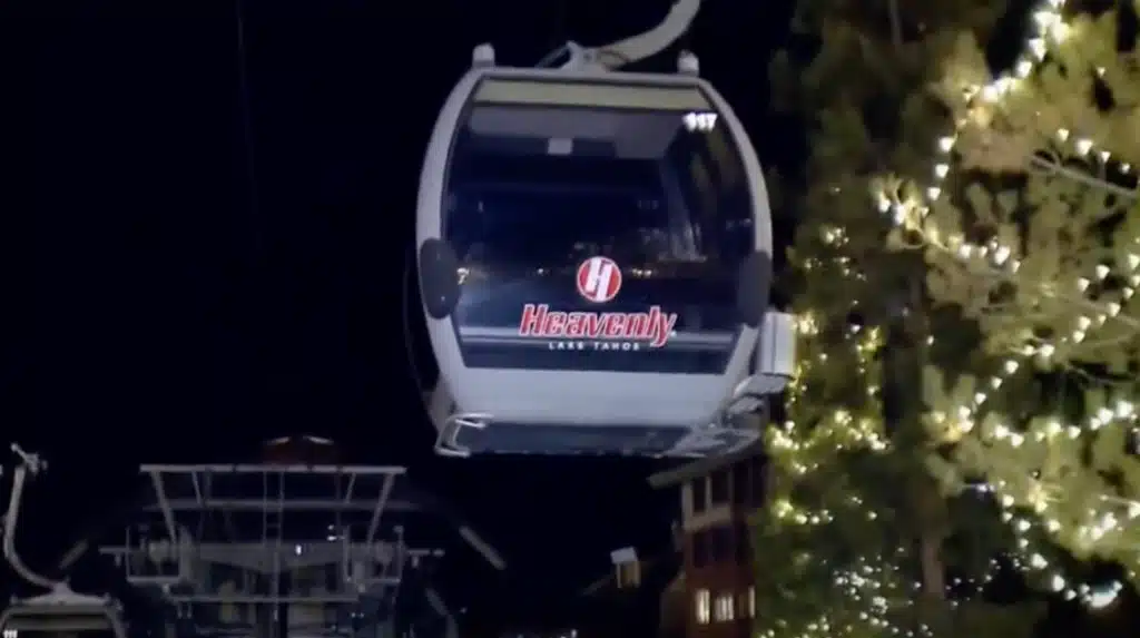 La cabinovia del Heavenly Mountain Resort